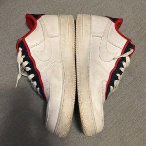 Air Force 1 red white blue